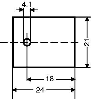 Fischer Elektronik GS 218 Glimmerscheibe (L x B) 24mm x 21mm Passend für (Gehäuseart (Halbleiter)) TO-218