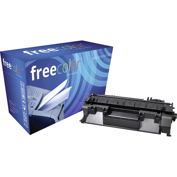 Freecolor 505A-FRC Tonerkassette ersetzt HP 05A, CE505A Schwarz 2300 Seiten Kompatibel Toner