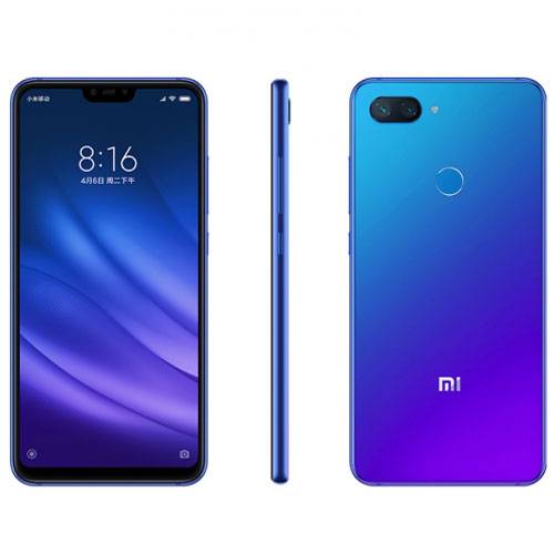 Xiaomi MI8Lite Smartphone 64GB 6.26 Zoll (15.9 cm) Dual-SIM Android™ 8.1 Oreo 12 Mio. Pixel, 12 Mio. Pixel Blau