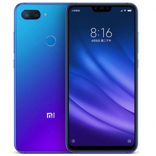 Xiaomi MI8Lite Smartphone 64GB 6.26 Zoll (15.9 cm) Dual-SIM Android™ 8.1 Oreo 12 Mio. Pixel, 12 Mio. Pixel Blau