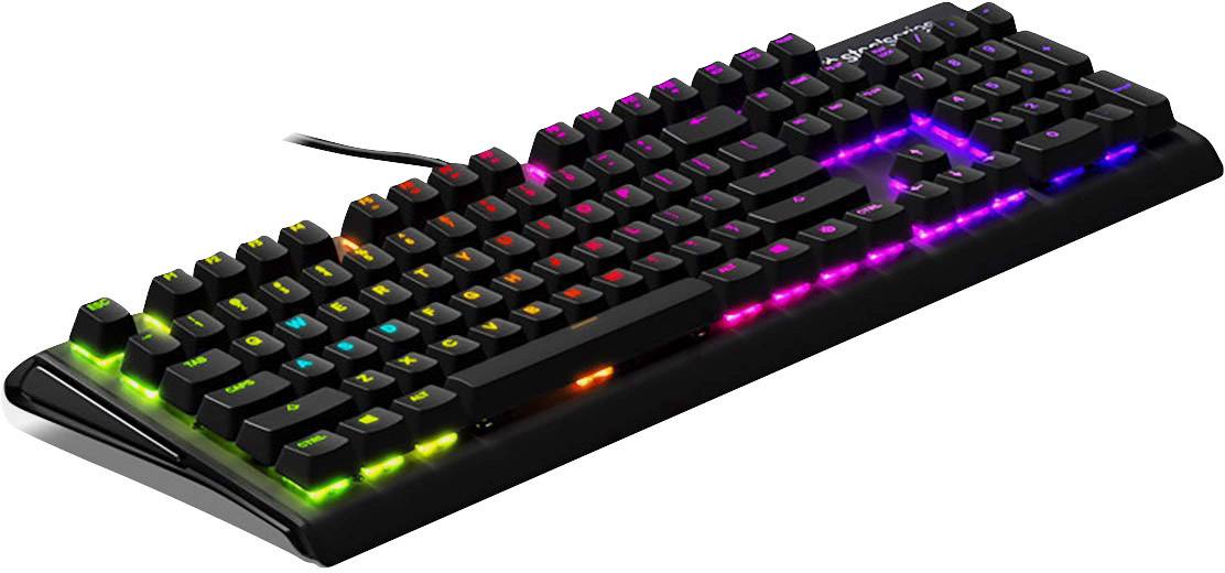 Steelseries Apex M750 USB-Gaming-Tastatur Beleuchtet Deutsch, QWERTZ, Windows® Schwarz