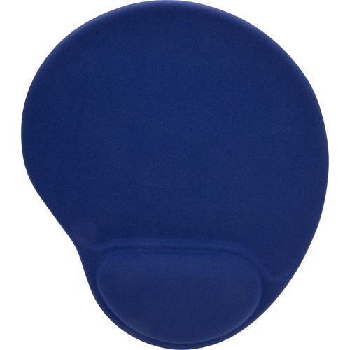 SpeedLink Vellu Mauspad mit Handballenauflage Ergonomisch, Handballenauflage Blau