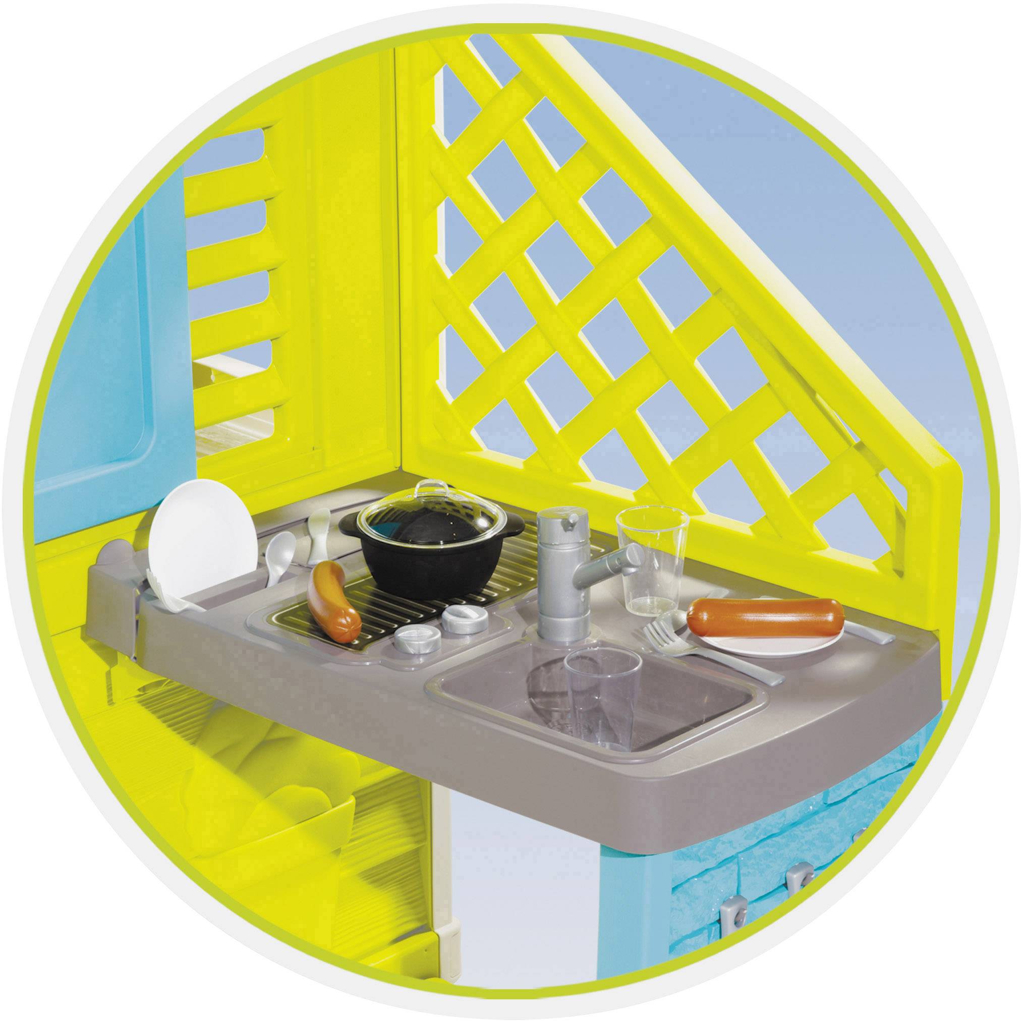 Smoby Pretty Haus mit Sommerküche 810711