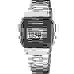 Casio Chronograph Armbanduhr A163WA-1QES (L x B x H) 36.8 x 33 x 9.1mm Silber Gehäusematerial=Edelstahl Material
