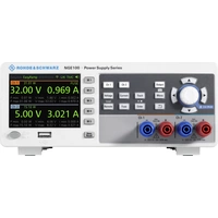 Rohde & Schwarz NGE102B Labornetzgerät, einstellbar 0 - 32 V/DC 0 - 3A 66W USB OVP, fernsteuerbar Anzahl Ausgänge 2 x Rohde & Schwarz NGE102B Labornetzgerät, einstellbar 0 - 32 V/DC 0 - 3A 66W USB OVP, fernsteuerbar Anzahl Ausgänge 2 x
