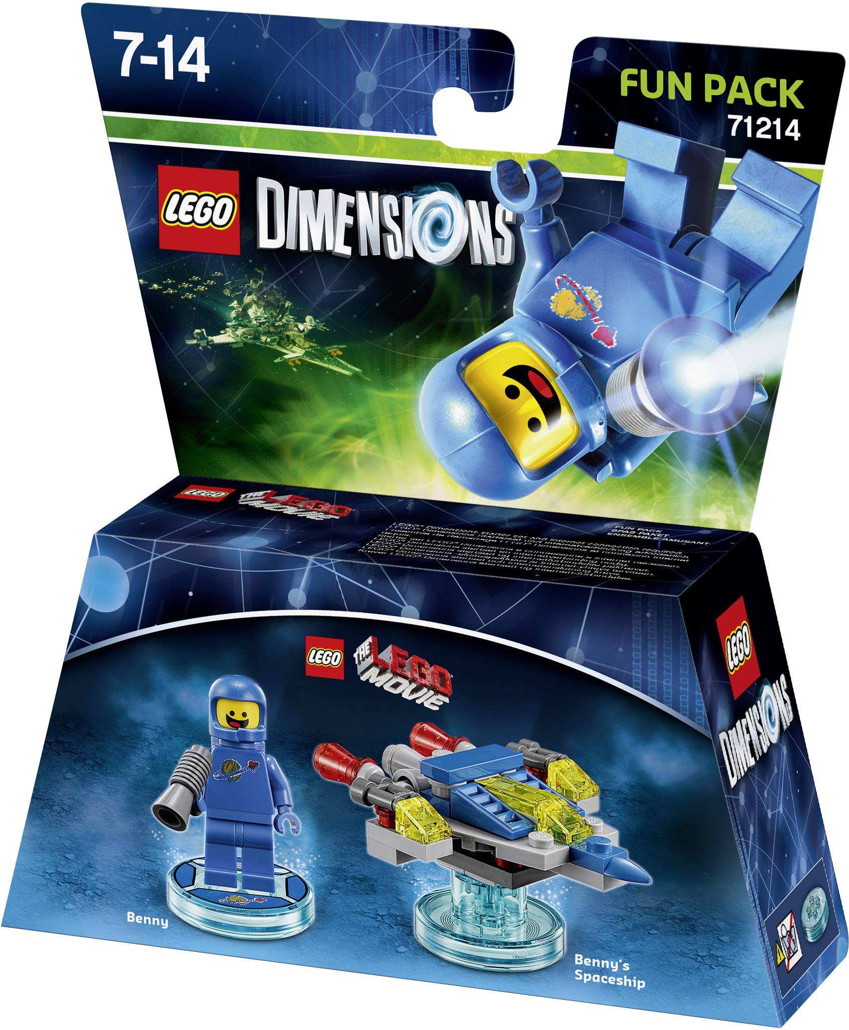 LEGO LEGO® Dimensions Fun Pack Benny Xbox One, Xbox 360, PlayStation 4, PlayStation 3, Nintendo Wii U