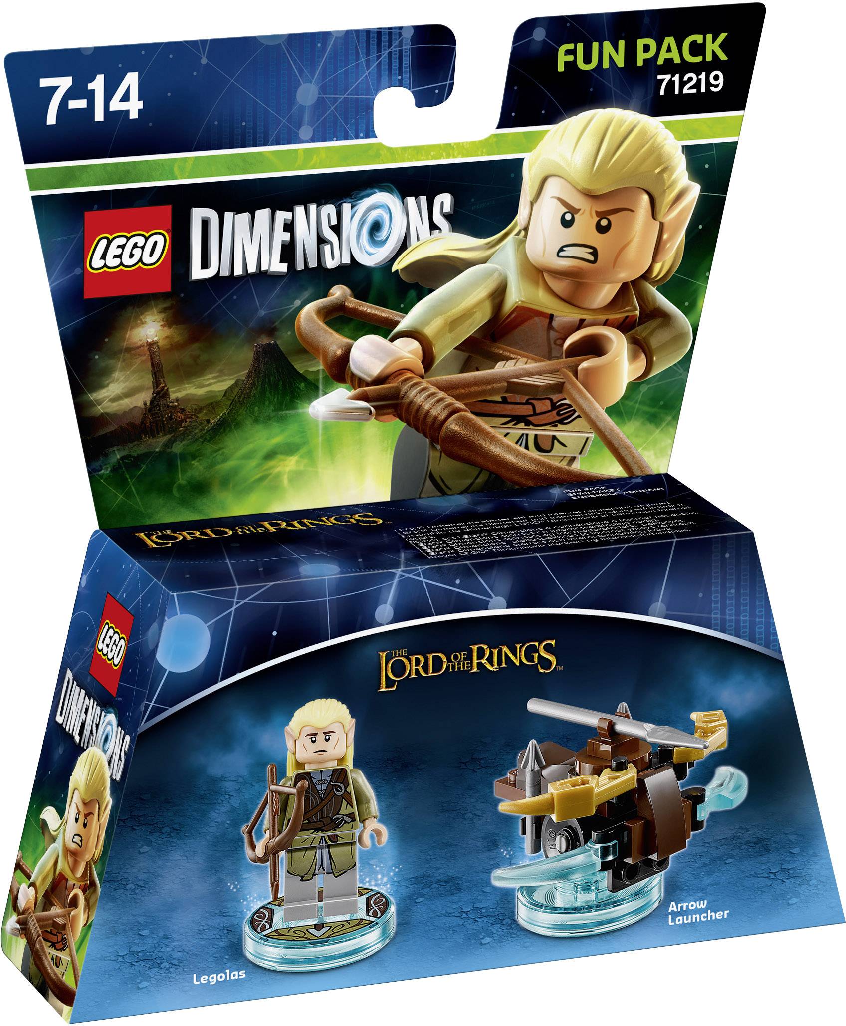 LEGO LEGO® Dimensions Fun Pack Lord of the Rings Legolas Xbox One, Xbox 360, PlayStation 4, PlayStation 3, Nintendo Wii U