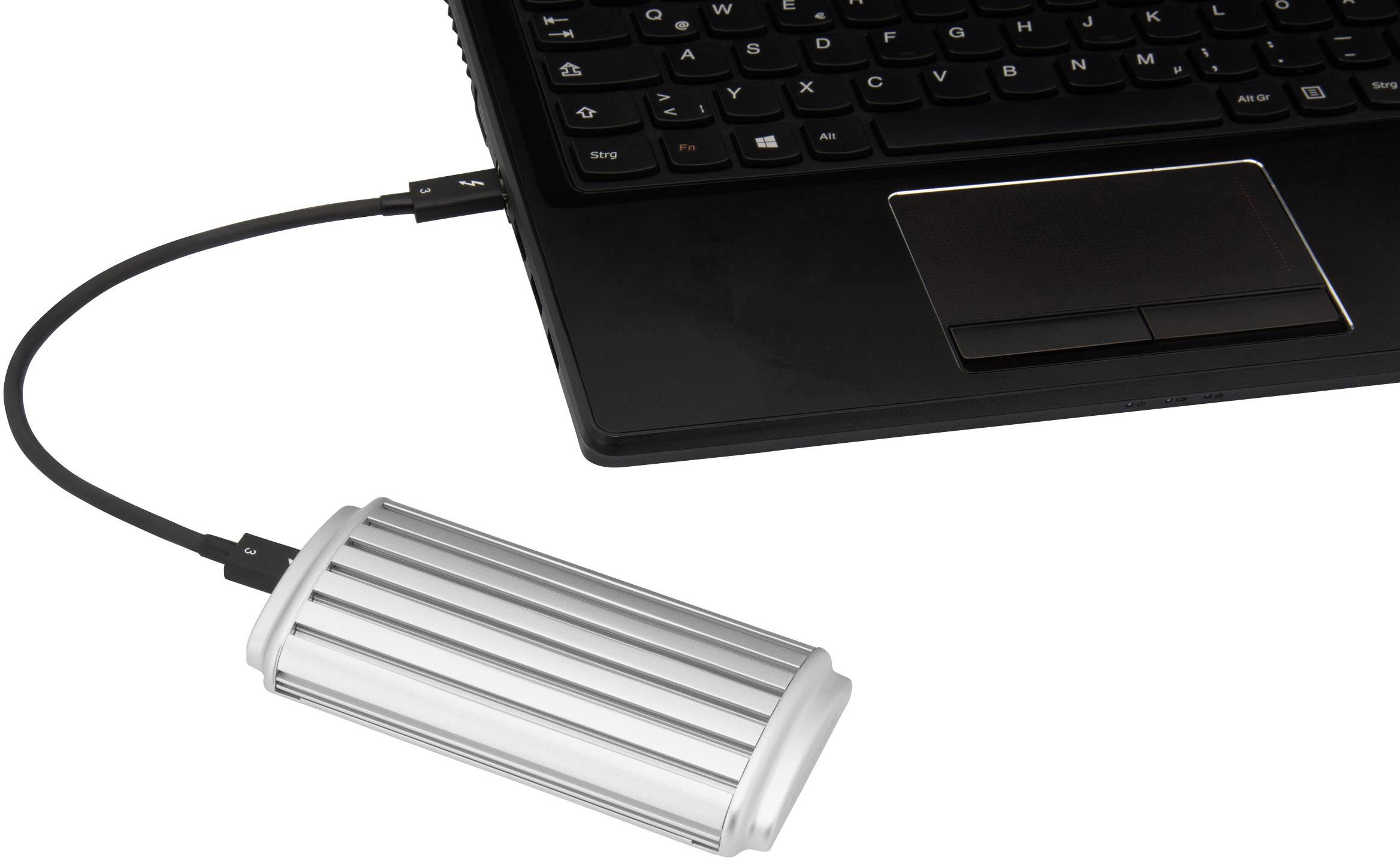 Freecom Celeritas 1TB Externe SSD Thunderbolt 3 Silber 56417