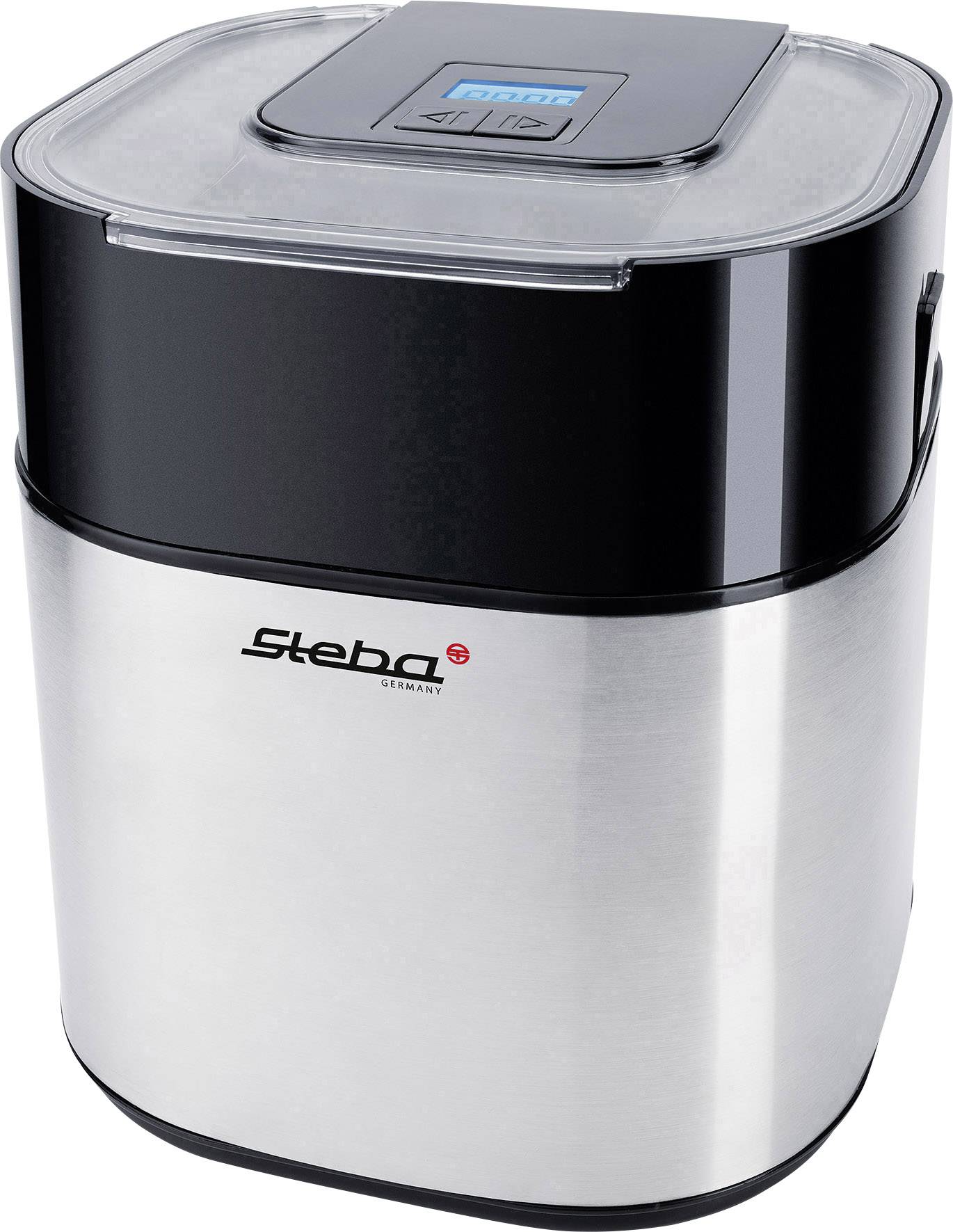 Steba IC 30 Eismaschine Timerfunktion, mit Display 1.5l