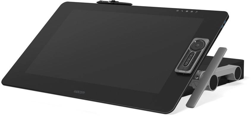 Wacom Ergo Stand für Cintiq Pro 24 Grafiktablett-Ständer Schwarz, Silber