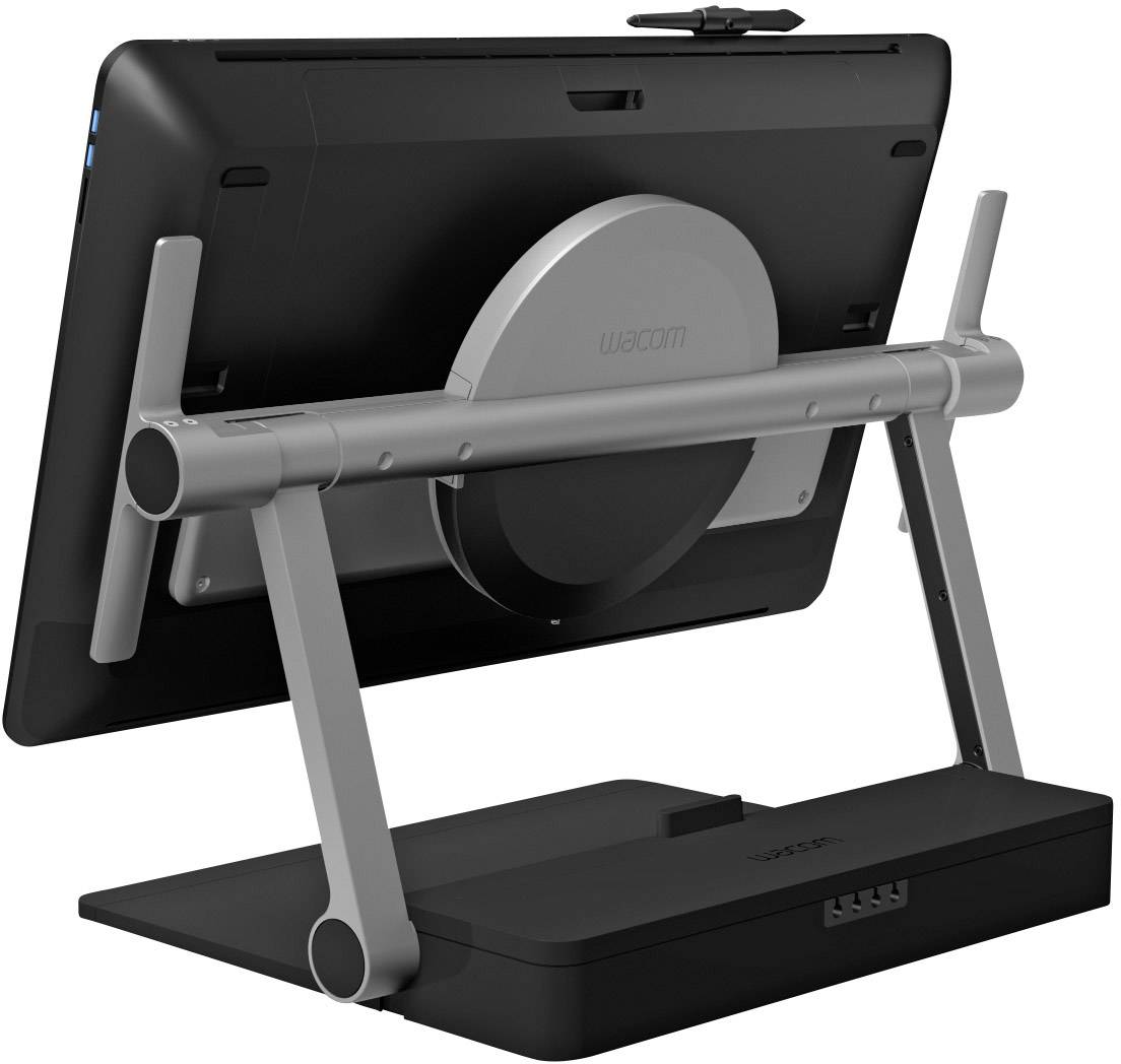 Wacom Ergo Stand für Cintiq Pro 24 Grafiktablett-Ständer Schwarz, Silber