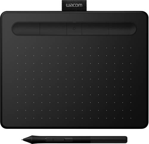 Wacom Intuos S (FR, ES, IT, NL) Bluetooth® Grafiktablett Schwarz