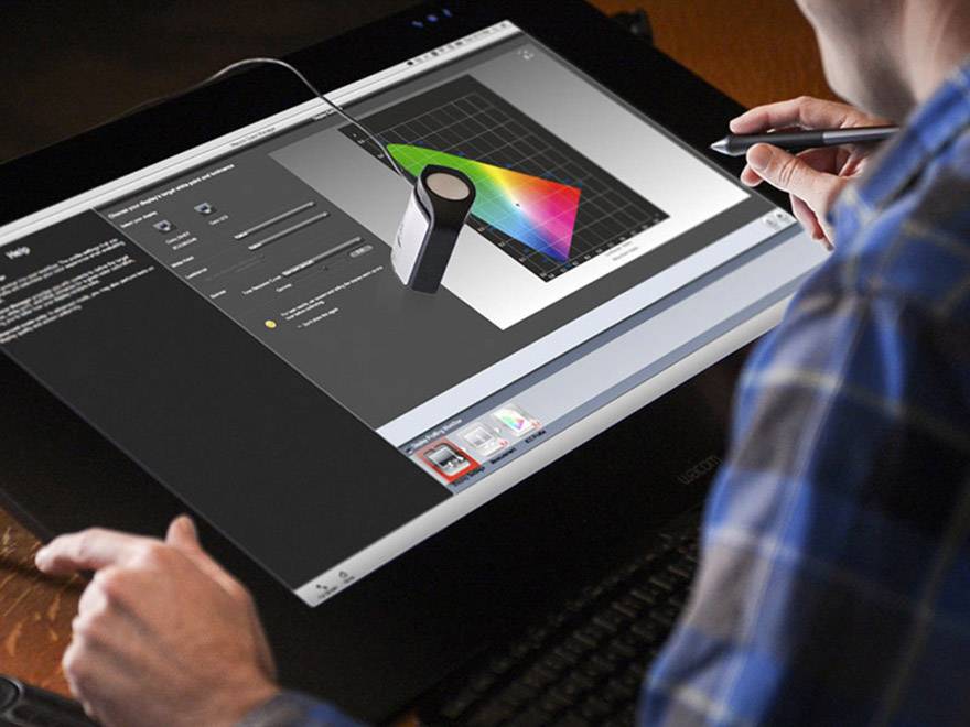 Wacom Color Manager Farbkalibrator Schwarz