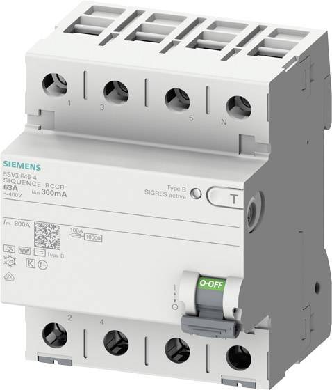Siemens 5SV36424KK14 5SV3642-4KK14 FI-Schutzschalter B+ 4polig 25A 0.3A 400V