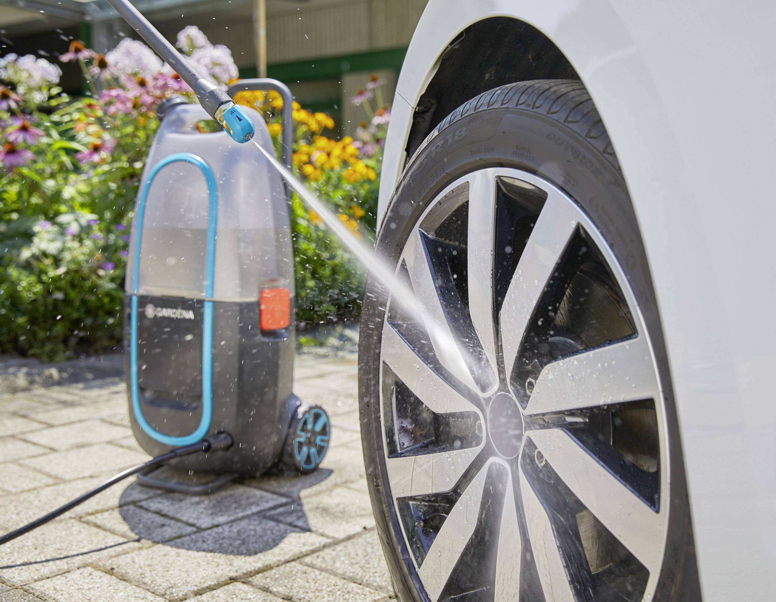 GARDENA AquaClean Li-40/60 Hochdruckreiniger 90 bar Kaltwasser