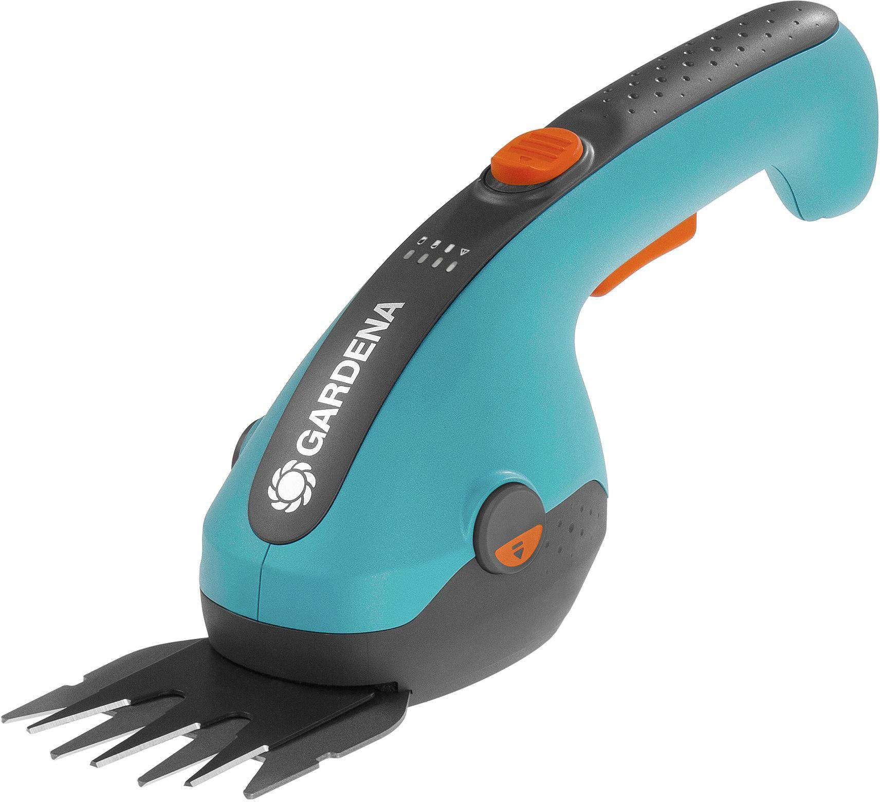 GARDENA ClassicCut Akku Grasschere, Strauchschere inkl. Akku 3.60 V Li-Ion