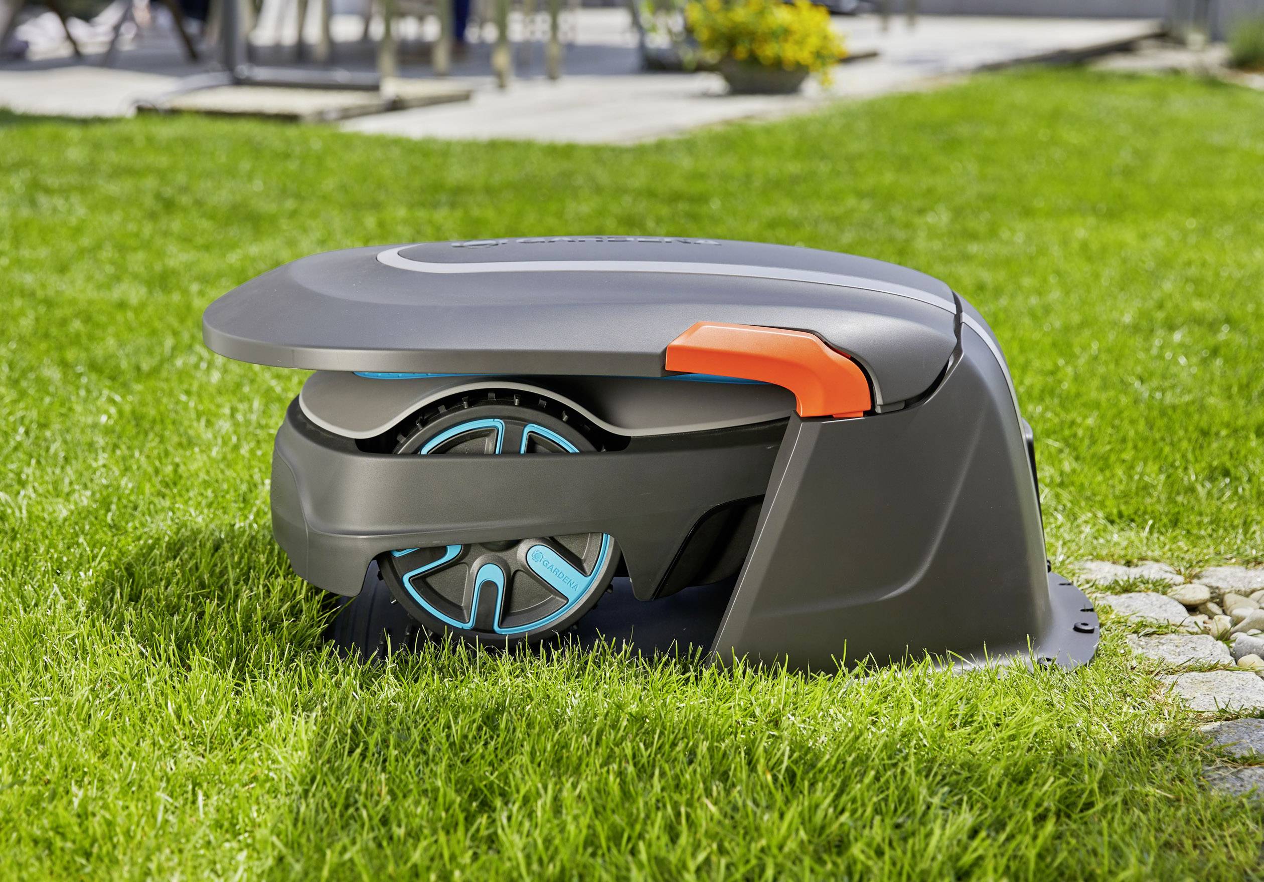 GARDENA 15020-20 für SILENO minimo, SILENO city und SILENO life Garage 1er Set Passend für (Modell Rasentrimmer): Gardena SILENO