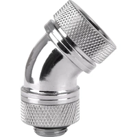 Thermaltake Pacific G1/4 PETG Tube 45-Degree Compression 16mm OD – Chrome Wasserkühlung-Winkelverbinder Thermaltake Pacific G1/4 PETG Tube 45-Degree Compression 16mm OD – Chrome Wasserkühlung-Winkelverbinder