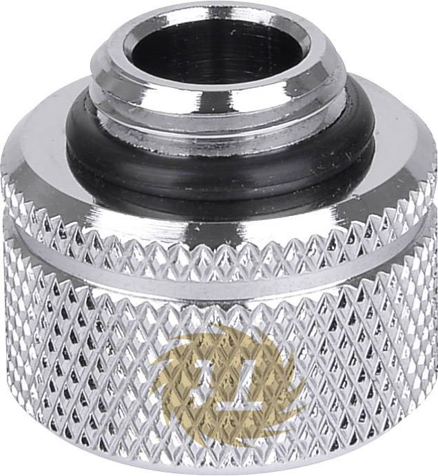 Thermaltake Pacific G1/4 PETG Tube 5/8” (16mm) OD Adapter – Chrome Wasserkühlung-Fitting