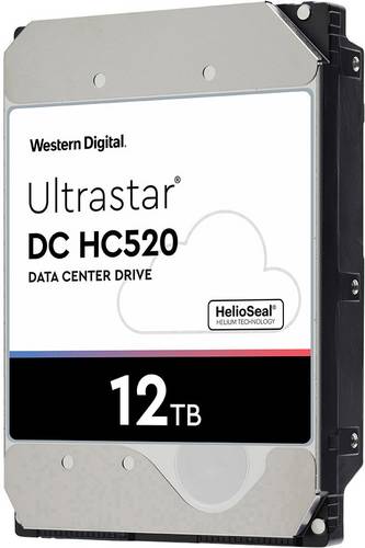 Western Digital HUH721212ALE604 Interne Festplatte 8.9cm (3.5 Zoll) 12TB Ultrastar HC520 Bulk SATA I