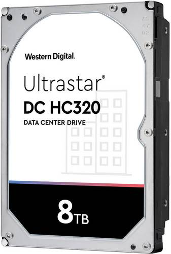 Western Digital HUS728T8TALE6L4 Interne Festplatte 8.9cm (3.5 Zoll) 8TB Ultrastar HC320 Bulk SATA II
