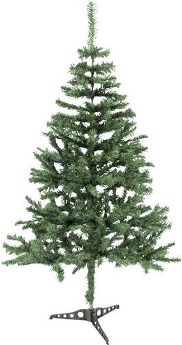 Europalms 83500295 Künstlicher Weihnachtsbaum Tanne Grün mit Ständer