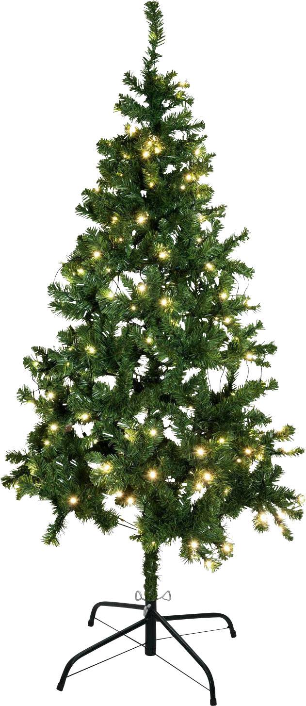 Europalms 83500299 Künstlicher Weihnachtsbaum mit Beleuchtung Tanne