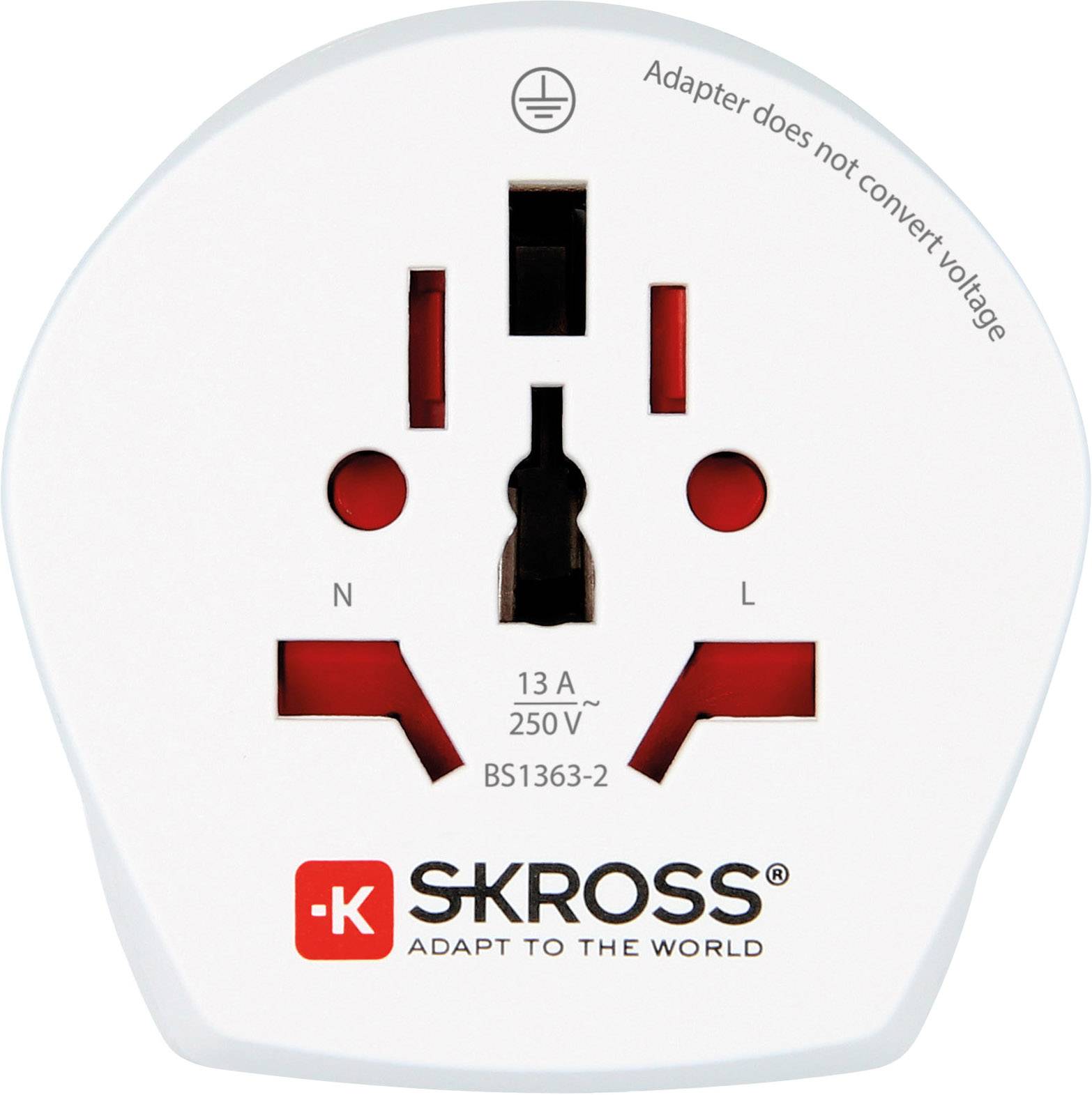 Skross 1.500213-E Reiseadapter CO W to IT