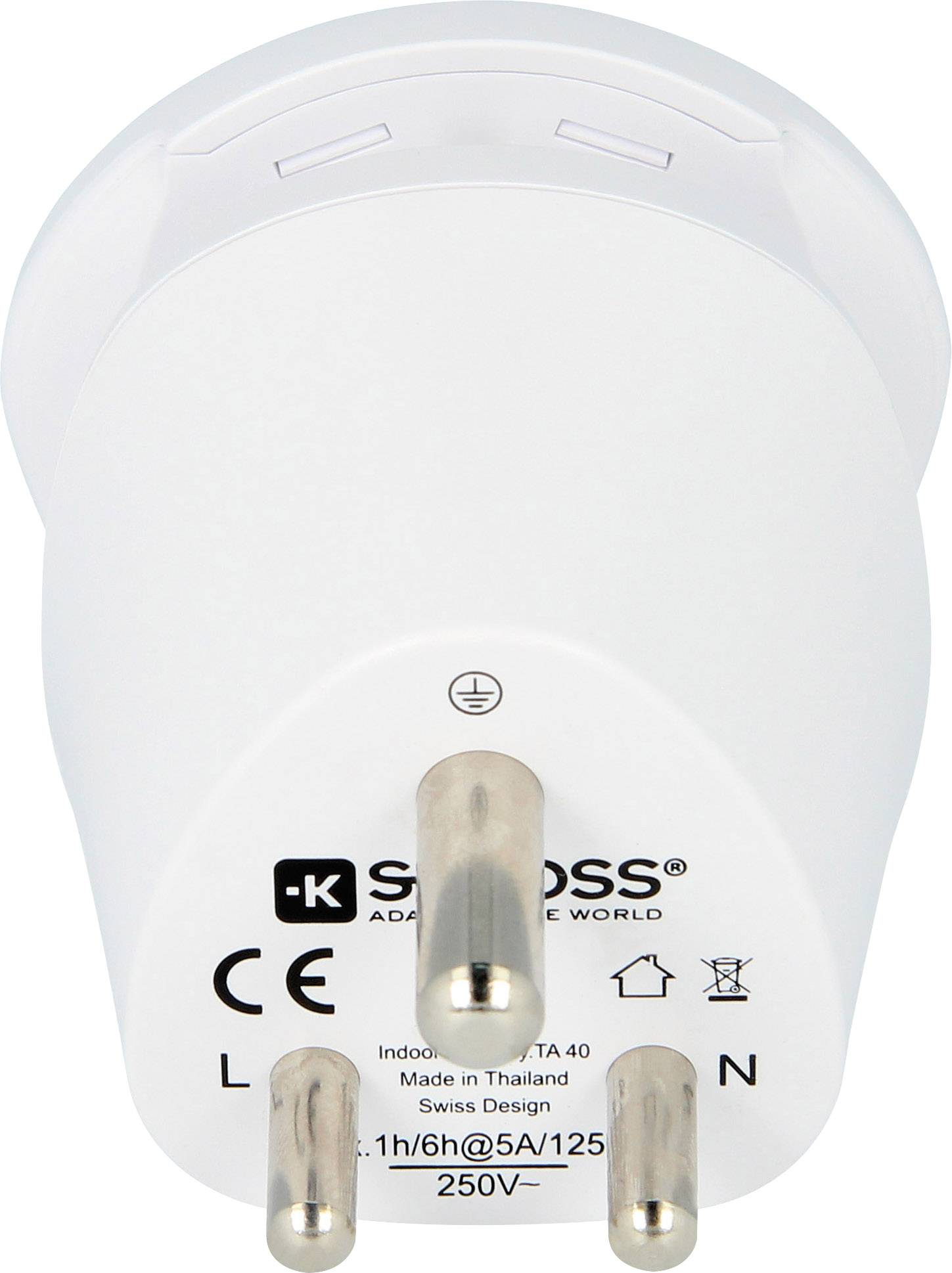 Skross 1.500215-E Reiseadapter CO W to IND