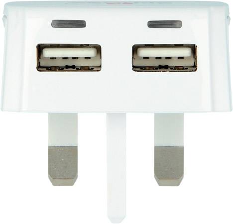 Skross 1.302720-E USB-Ladegerät Steckdose Ausgangsstrom (max.) 2.4A 2 x USB