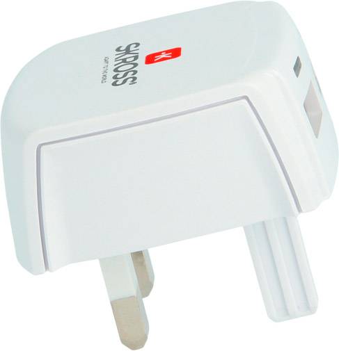Skross 1.302720-E USB-Ladegerät Steckdose Ausgangsstrom (max.) 2.4A 2 x USB
