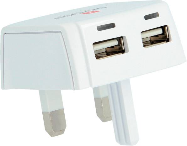 Skross 1.302720-E USB-Ladegerät Steckdose Ausgangsstrom (max.) 2.4A 2 x USB