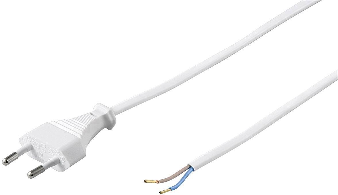Goobay 51345 Strom Anschlusskabel Weiß 1.50 m