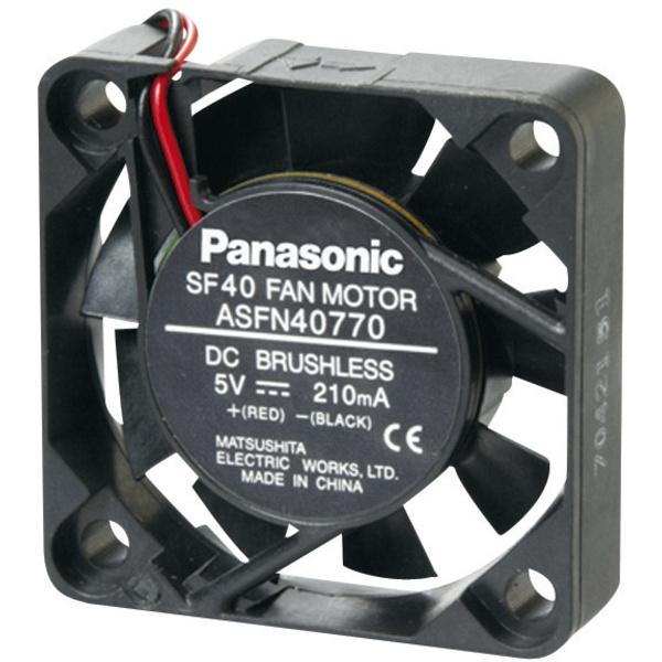 Panasonic ASFN40790 Axiallüfter 5 V/DC 10.2 m³/h (L x B x H) 40 x 40 x 10mm
