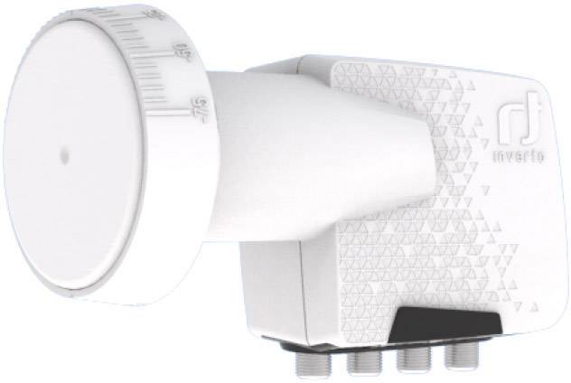 Inverto HOME PRO Quad-LNB Teilnehmer-Anzahl: 4 Feedaufnahme: 40 mm Weiß