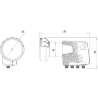 Inverto HOME PRO Quad-LNB Teilnehmer-Anzahl: 4 Feedaufnahme: 40mm Weiß Inverto HOME PRO Quad-LNB Teilnehmer-Anzahl: 4 Feedaufnahme: 40mm Weiß