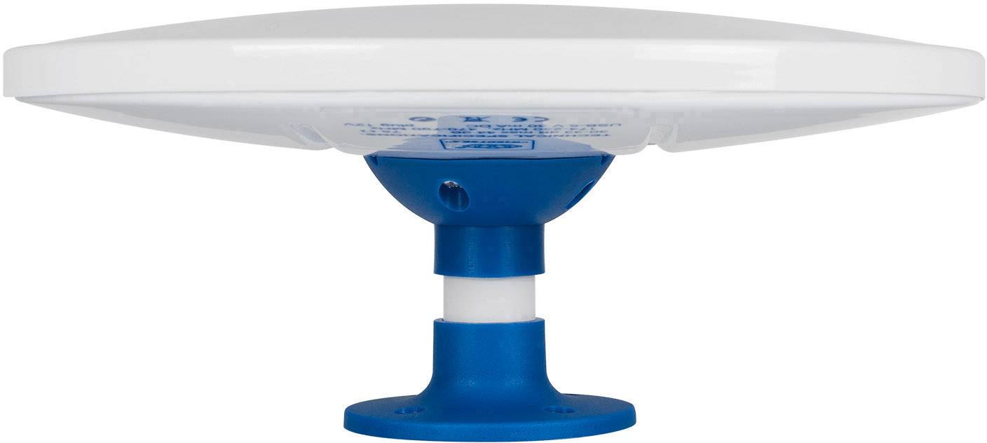 MegaSat T4 Aktive DVB-T/T2-Rundstrahlantenne KFZ, mobil, LKW, Außenbereich Verstärkung: 30 dB Weiß