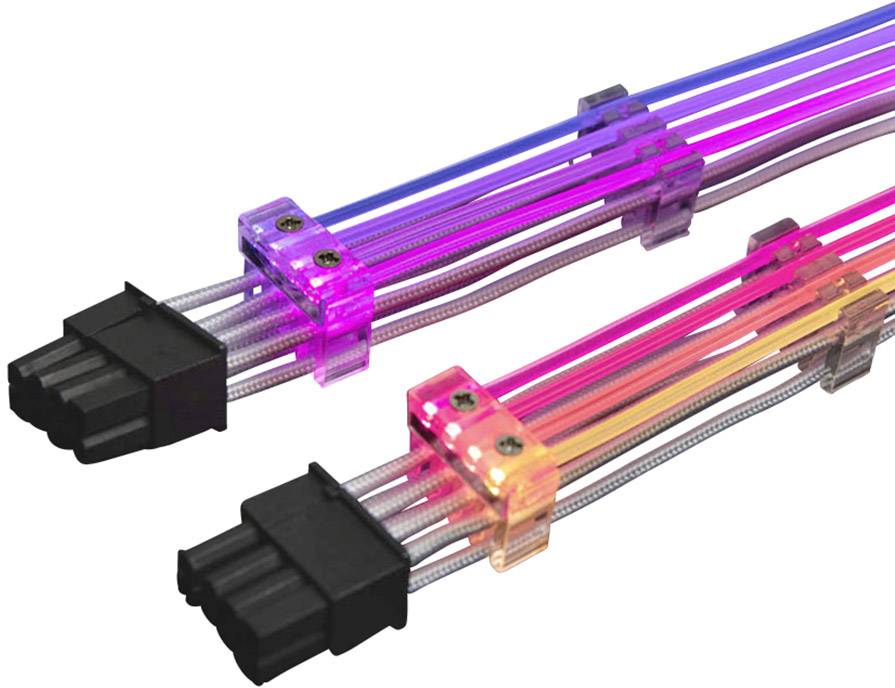 Lian Li Computer, Strom Kabel [2x ATX-Stecker 8pol. (6+2), ATX-Stecker 8pol. - 2x ATX-Stecker 8pol. (6+2), ATX-Stecker 8pol.]