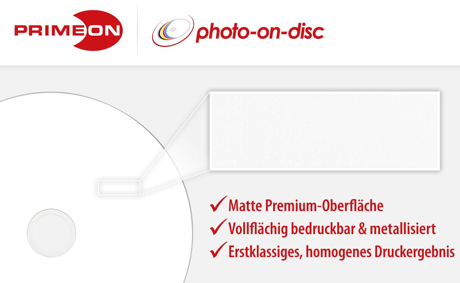 Primeon 2761254 DVD+R DL Rohling 8.5 10 St. Spindel Bedruckbar