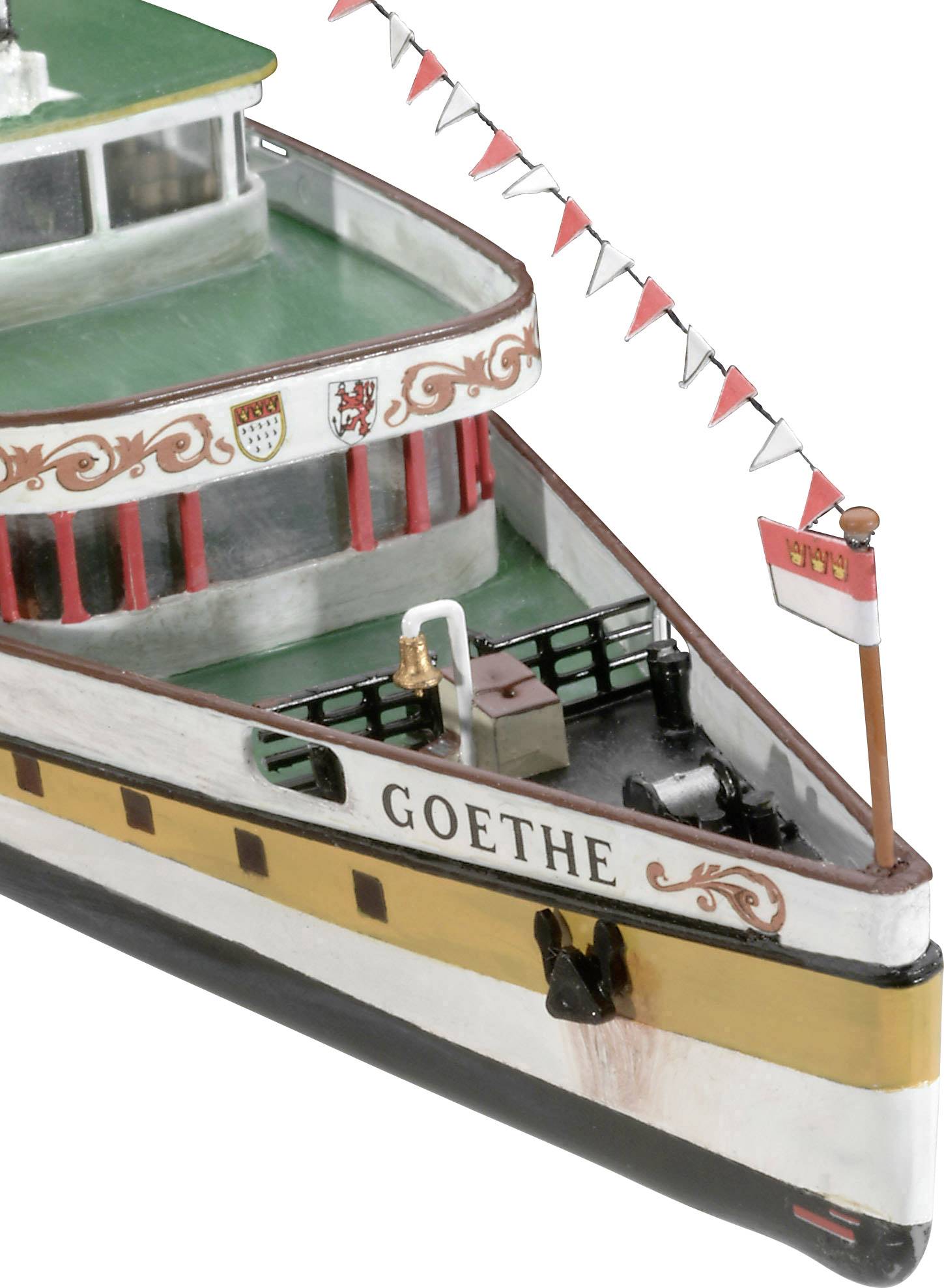 Revell 05232 Rheindampfer Goethe Schiffsmodell Bausatz 1:160