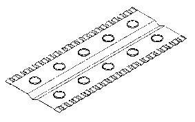 QuickCool Kühllamelle (L x B x H) 130 x 55 x 0.3mm Bohrungs-Ø: 8mm QV-FI-130-10-8