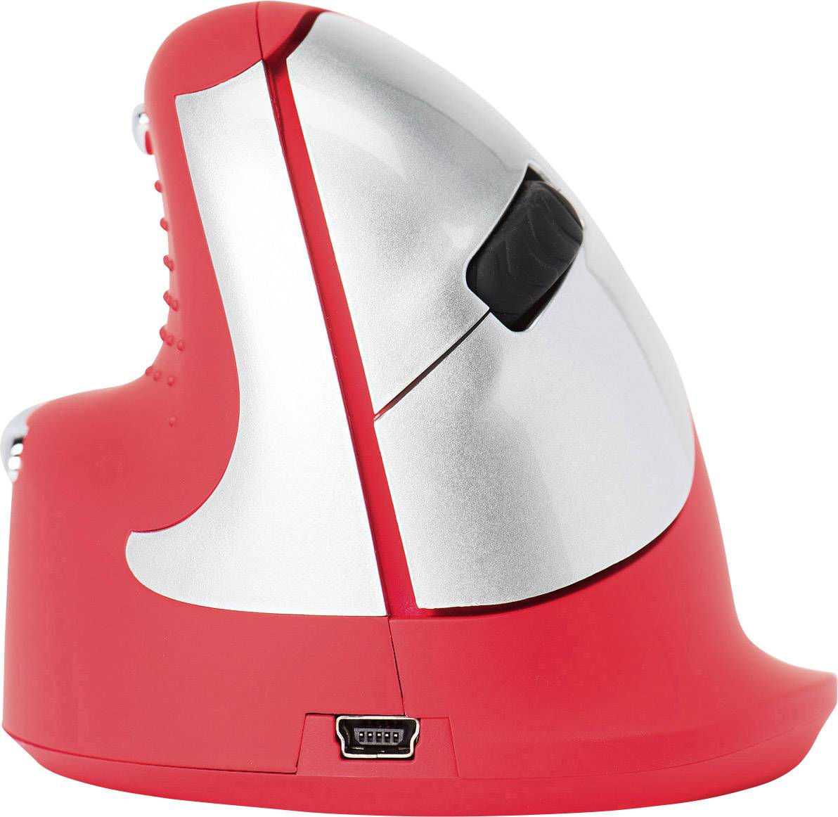 R-GO Tools HE Sport Vertical Ergonomische Maus Bluetooth® Optisch Rot 5 Tasten 2400 dpi Ergonomisch