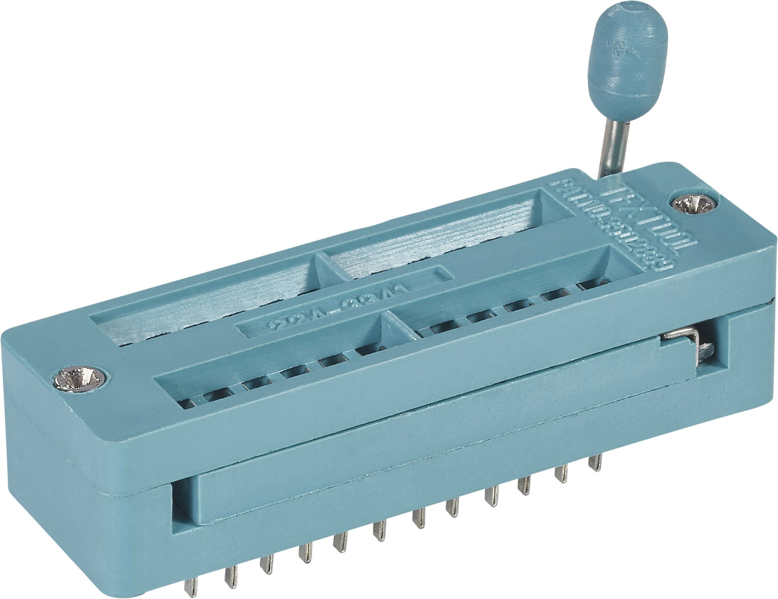 189308 IC-Testsockel Rastermaß: 7.62 mm, 15.24 mm Polzahl (num): 24 1 St.