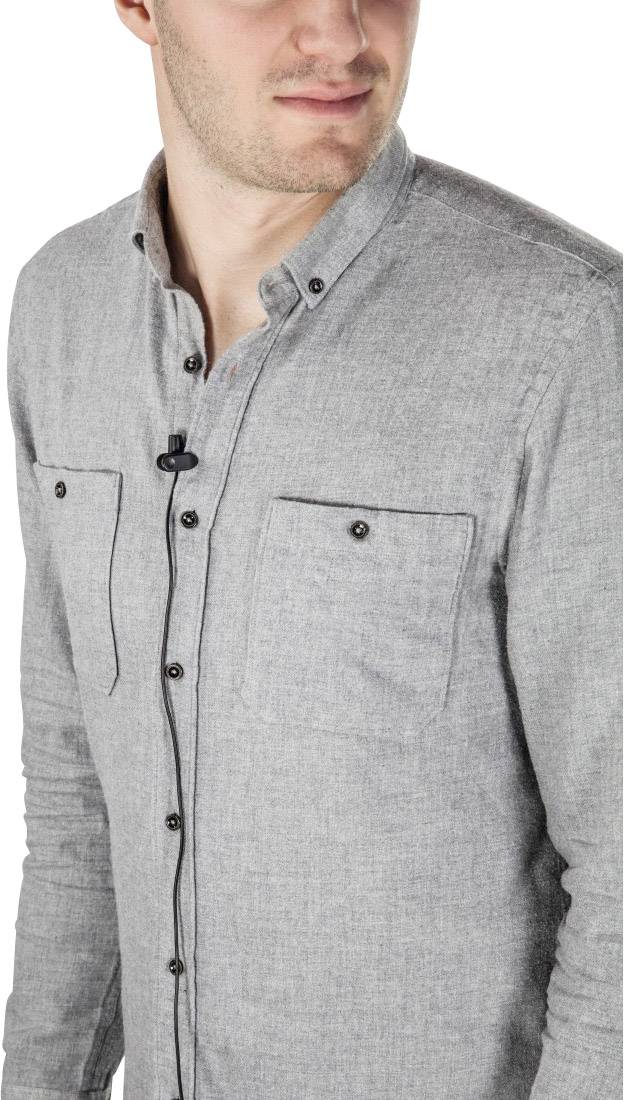 Hama Clip on Ansteck Sprach-Mikrofon Übertragungsart (Details):Kabelgebunden Mikrofon (3.5 mm Klinke) Kabelgebunden Schwarz