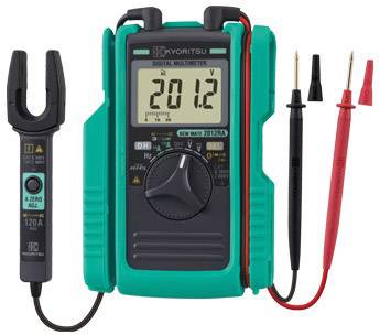 Kyoritsu KEW Mate 2012 RA Hand-Multimeter, Stromzange digital CAT II 600 V, CAT III 300 V