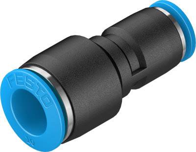 FESTO Gerade-Verbinder 130607 QS-10-6 Rohr-Ø: 6 mm, 10 mm 1 St.