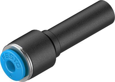 Ein schwarzer runder Sensor mit blauer, runder Oberseite ohne weitere sichtbare Details oder Text.