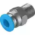 FESTO Gerade-Verbinder 153002 QS-1/8-6 Rohr-Ø: 6mm Gewinde-Maß: R1/8 FESTO Gerade-Verbinder 153002 QS-1/8-6 Rohr-Ø: 6mm Gewinde-Maß: R1/8