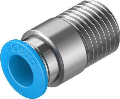 FESTO Gerade-Verbinder 153016 QS-1/4-8-I Rohr-Ø: 8 mm Gewinde-Maß: R1/4