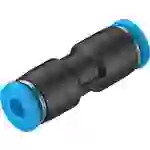FESTO Gerade-Verbinder 153031 QS-4 Rohr-Ø: 4 mm, 4mm 1St. FESTO Gerade-Verbinder 153031 QS-4 Rohr-Ø: 4 mm, 4mm 1St.